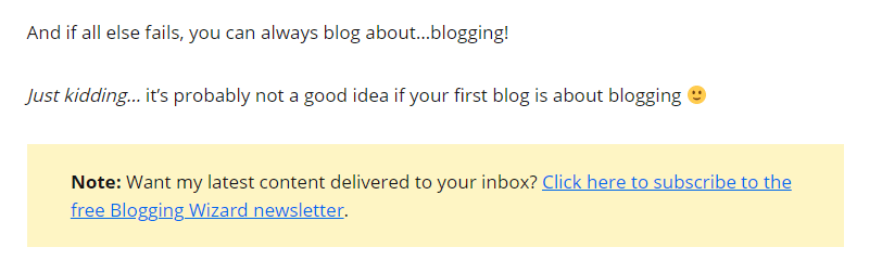 How to end a blog post effectively