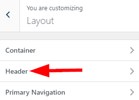 Editing header in wordpress customizer - generatepress free vs premium