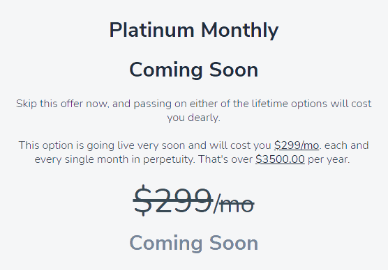 GrooveFunnels monthly premium