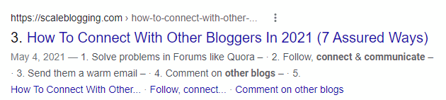 How to connect with other bloggers