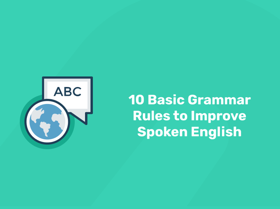 basic grammar rules